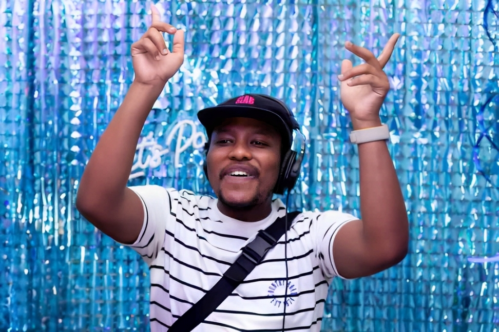 DJ Ntsika performing at an event