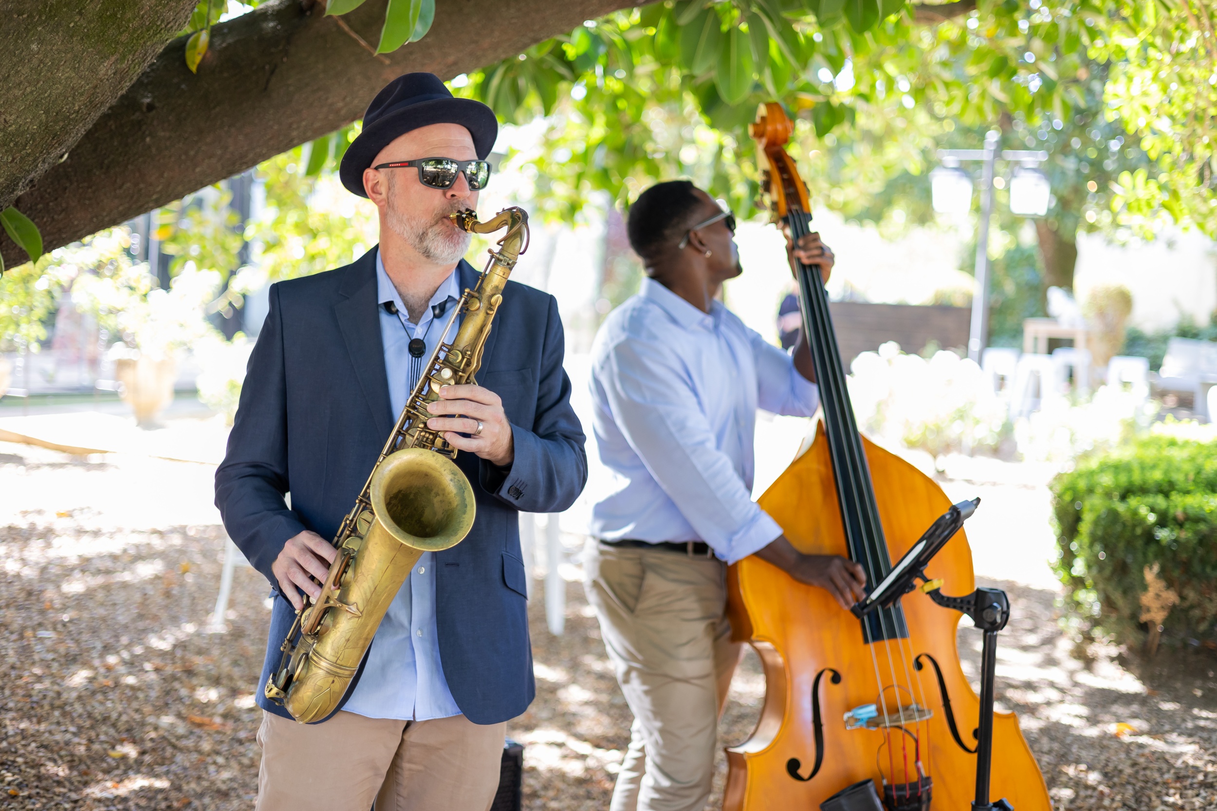 ShoutMC musician performing at a hospitality venue