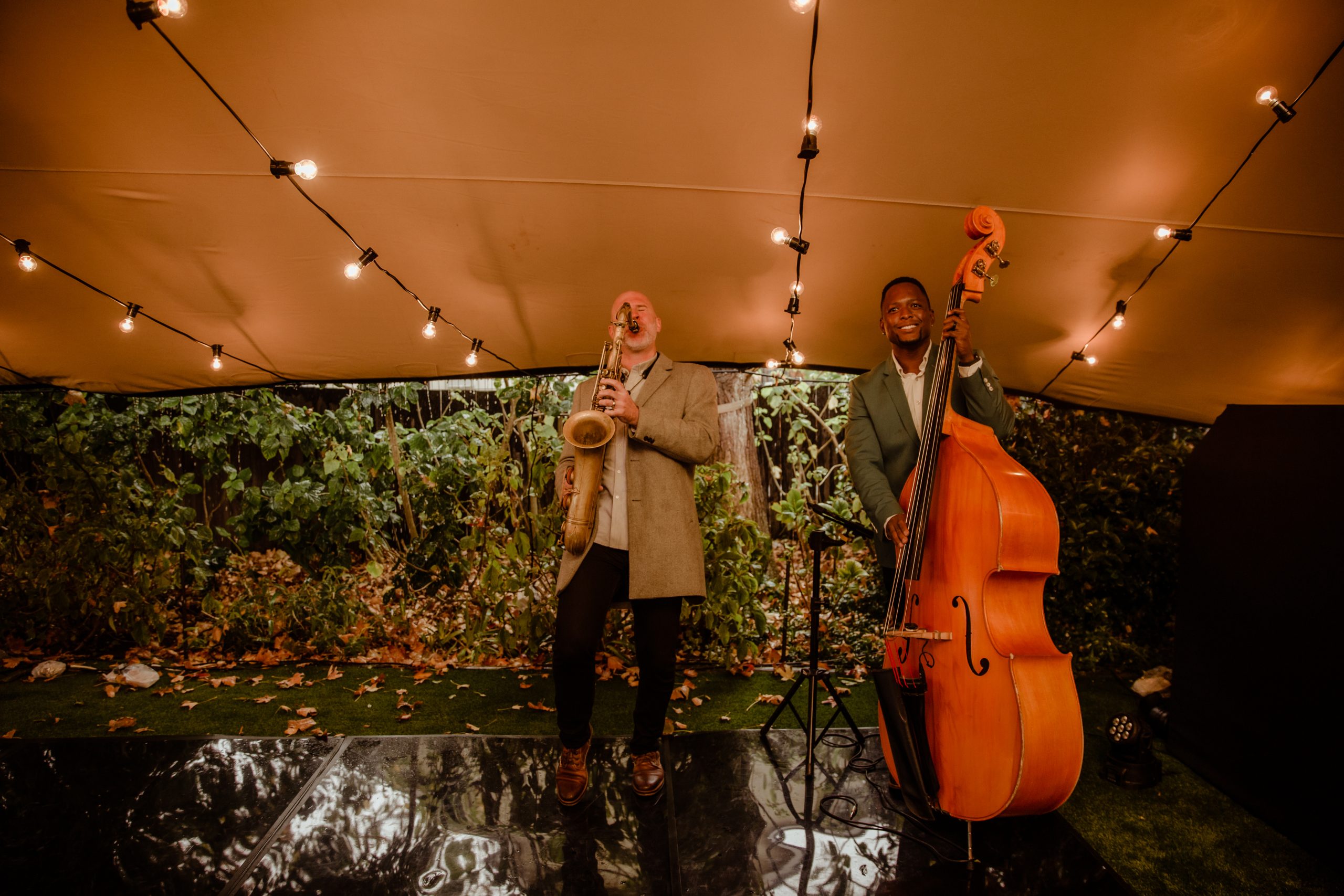 Shout Music Company (Shout MC) | Jazz Duo: Two (2) Piece Band Hire - Saxophone / Double-Bass / Weddings, Concerts + Corporate Event / +More